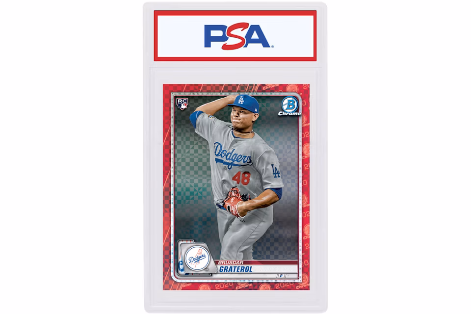 Brusdar Graterol 2020 Bowman Chrome X Rookie Red X-Fractor 1/1 #5