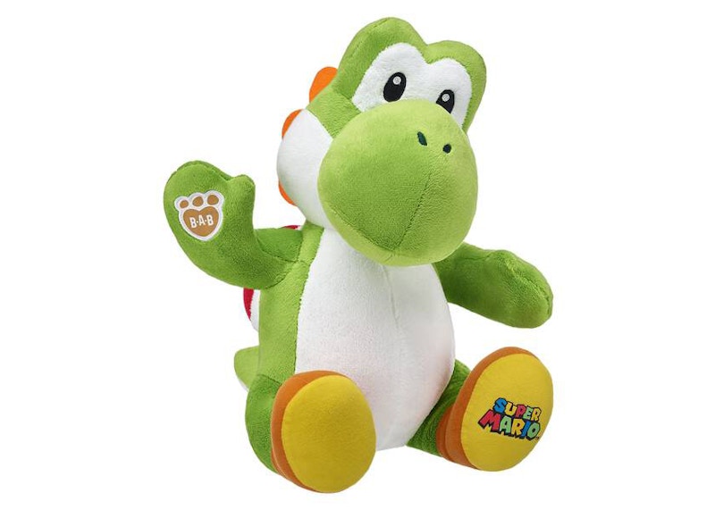 Build-A-Bear Super Mario Yoshi Online Exclusive Plush Green - FW21 