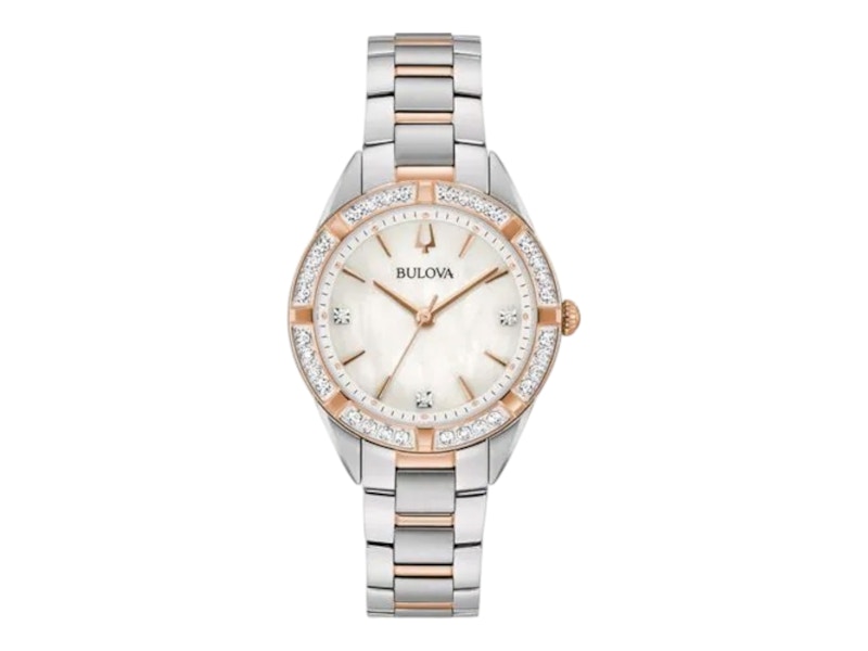 Pre-owned Bulova Women's  Classic 98r281 Watch In Stainless Steel In Silver