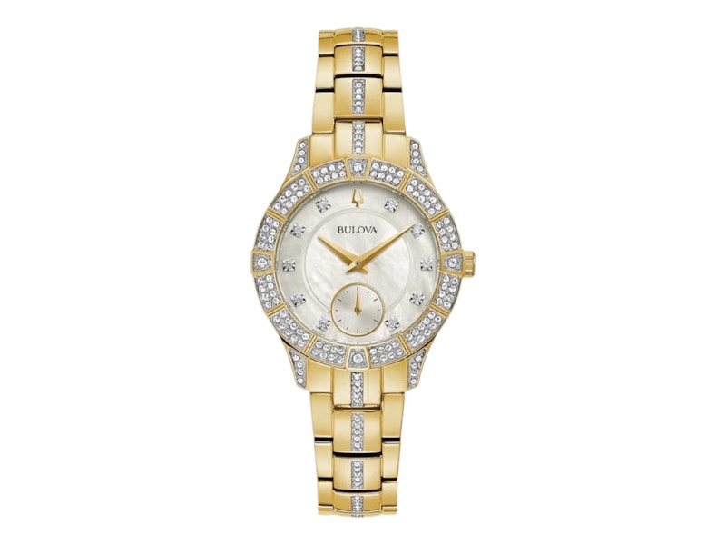Pre-owned Bulova Women's  Phantom 98l283 Watch In Stainless Steel In Silver