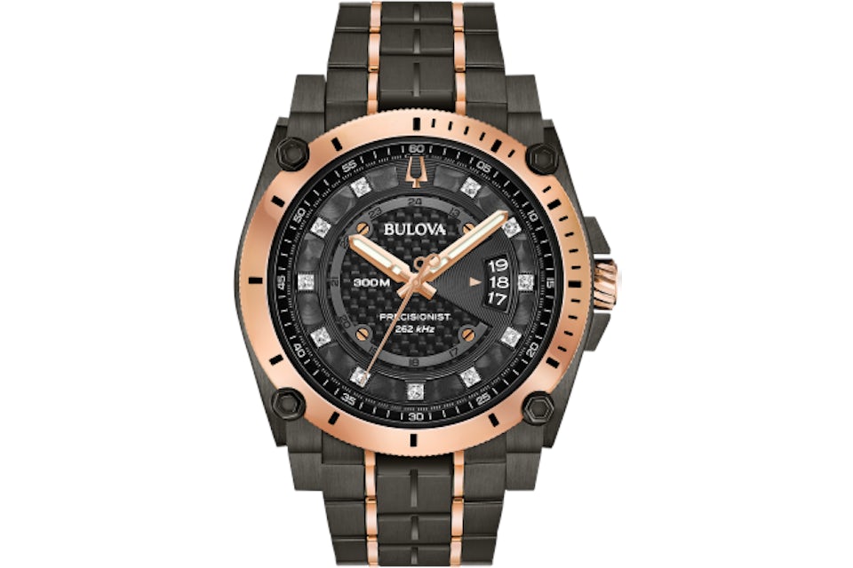Bulova Precisionist 98D149 46mm in Stainless Steel US