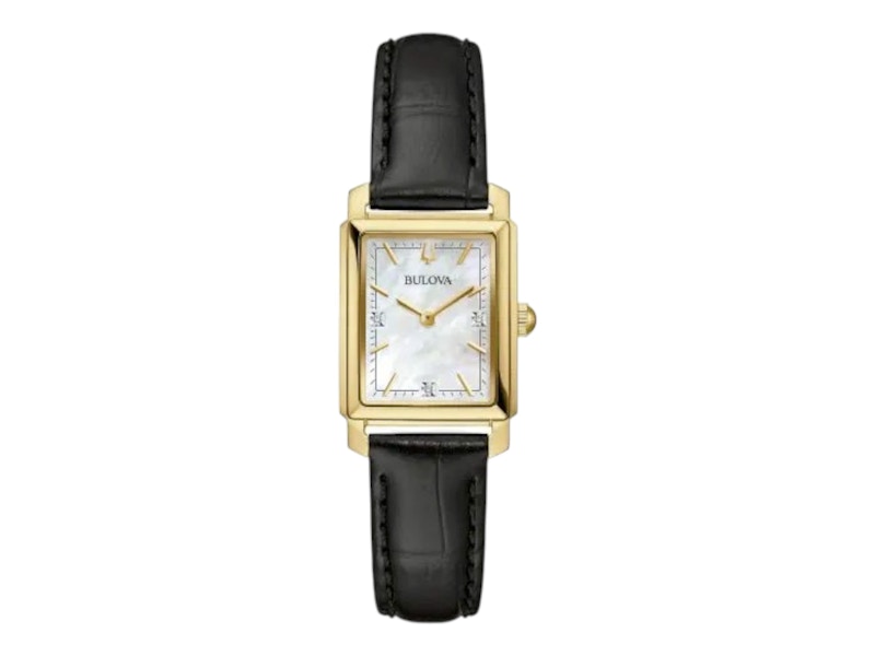 Pre-owned Bulova Women's  Sutton 97p166 Watch In Stainless Steel In Silver