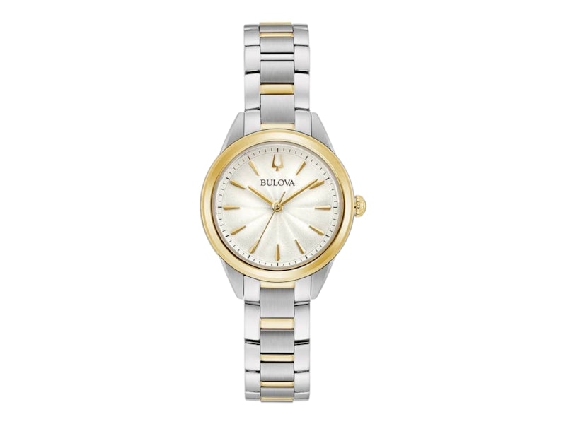 Pre-owned Bulova Women's  Sutton 98l277 Watch In Stainless Steel In Silver