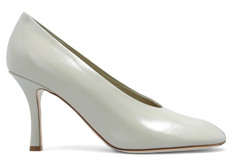 Pre-owned Burberry Almondtoe Slipon Pumps (women's) Sneakers In Pebble In Gray