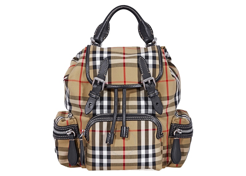 Burberry vintage hotsell check backpack