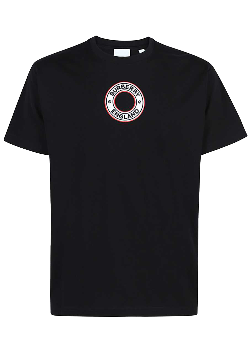 Burberry Archway Logo Applique T-Shirt Black White Red Men's - US
