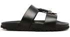 Burberry Barnston Leather Sandal Black