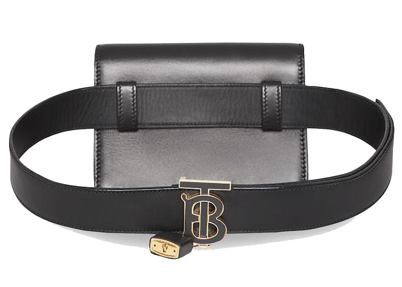 Belted leather cheap tb bag