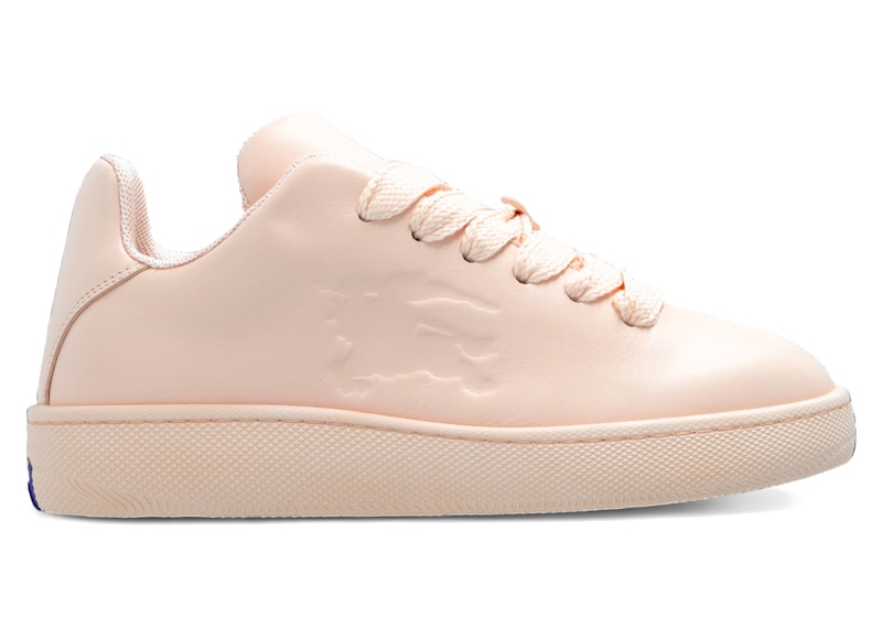 【Burberry】 Box leather sneakers Burberry Men's Leather Box Low-Top Sneakers | Neiman Marcus