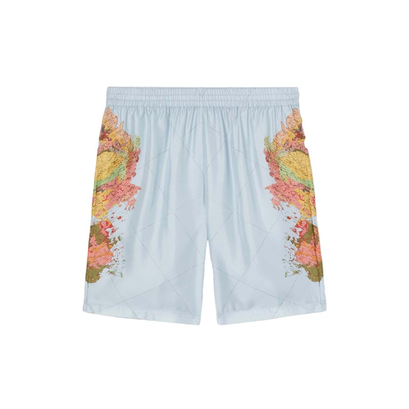 Burberry satin discount shorts