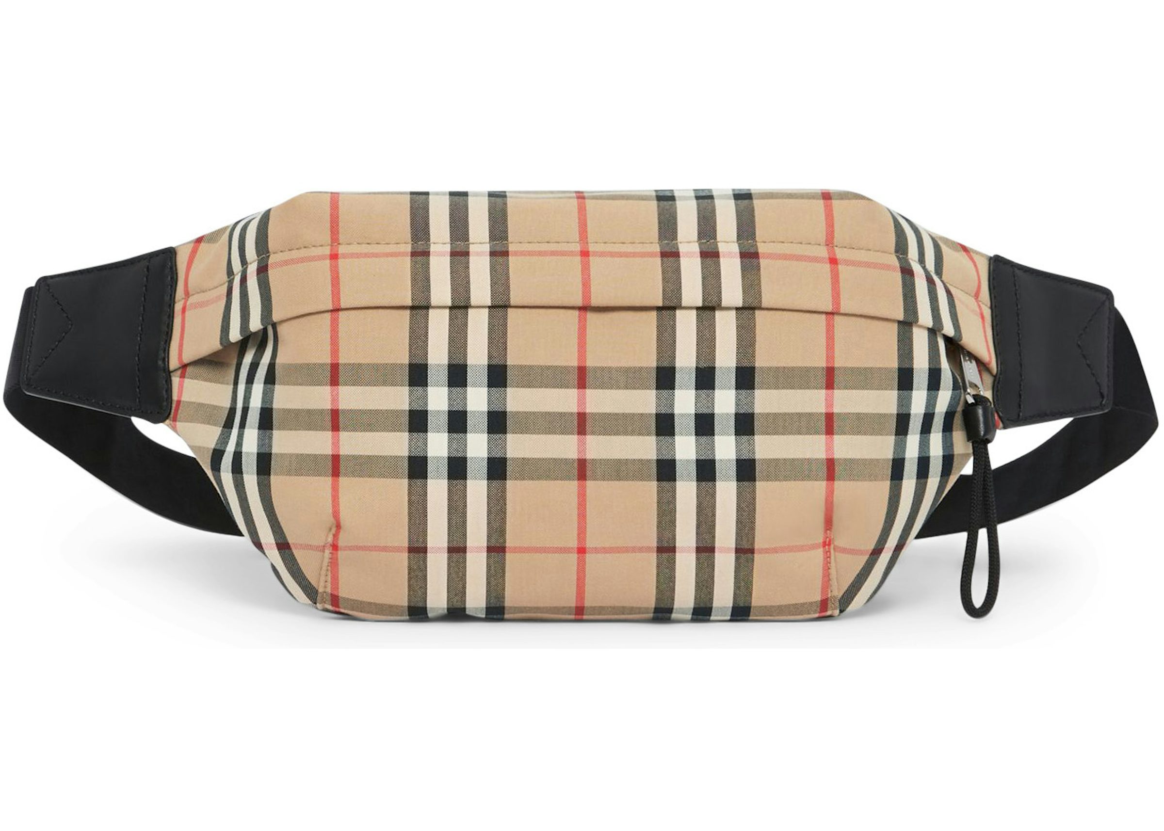 Burberry Bum Bag Vintage Check Medium Archive Beige in Cotton/Leather with  Silver-tone - US
