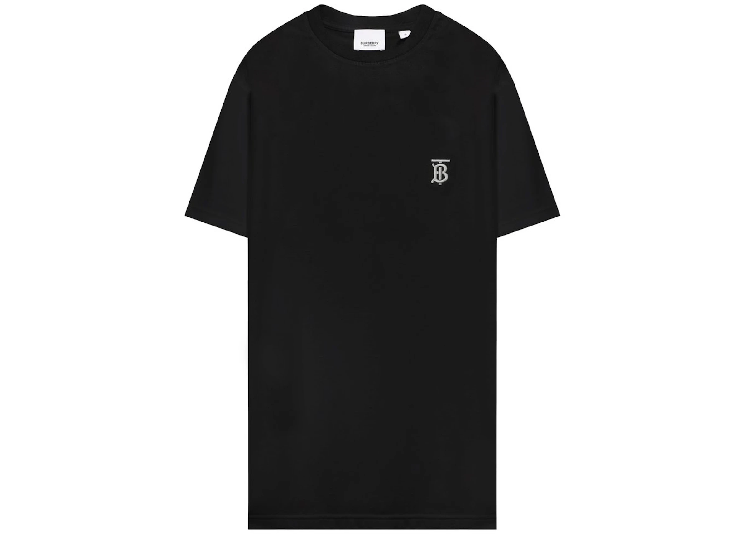 Burberry Burberry Logo Embroidered T-shirt Black - SS21 - US