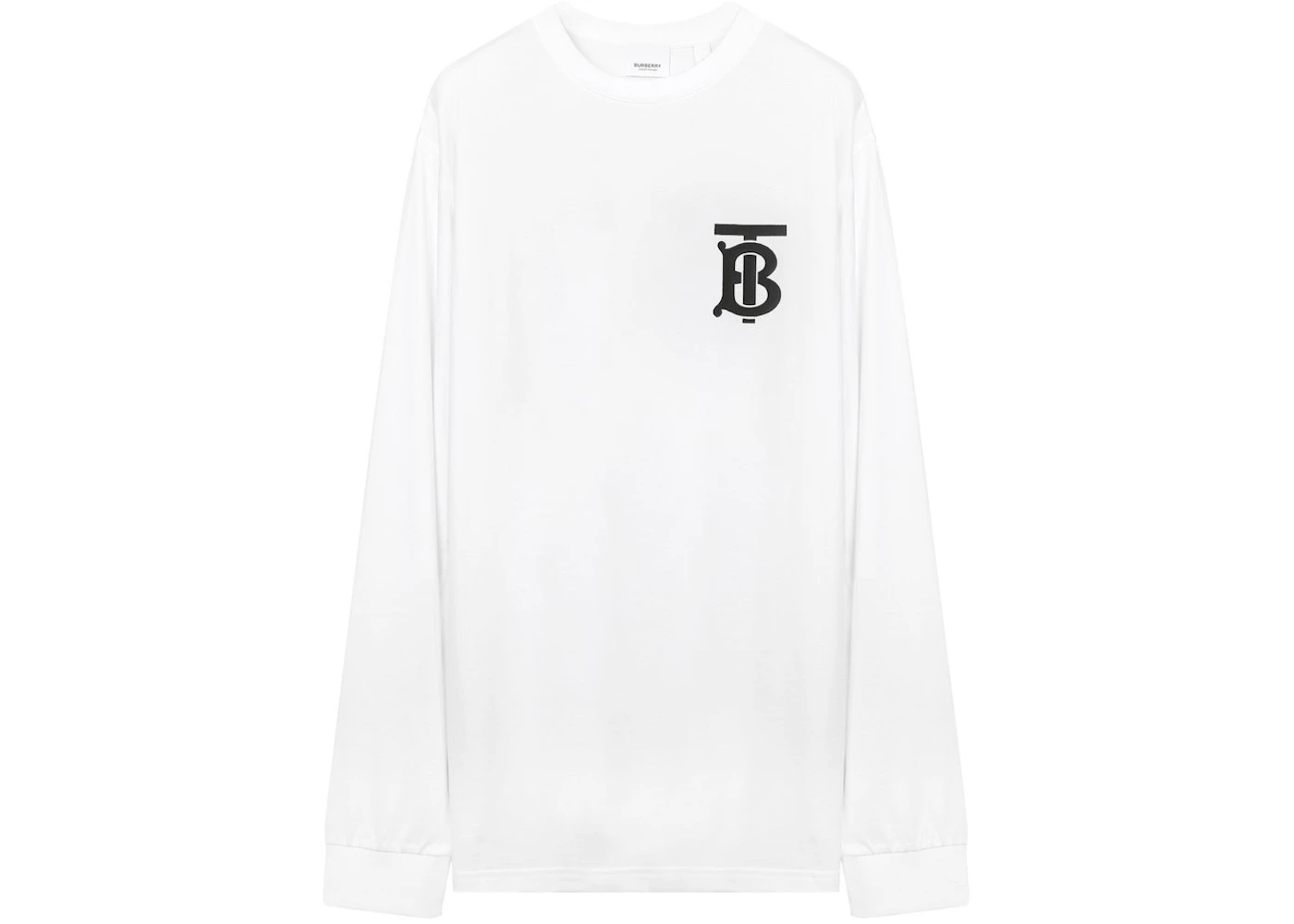 Burberry Monogram Motif L/S T-shirt White Men's - SS21 - US