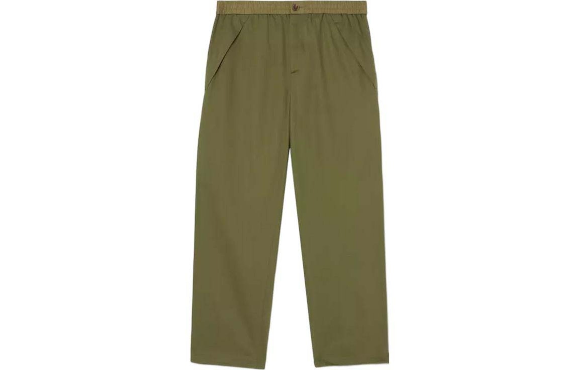 Pre-owned Burberry Casual Pants Green