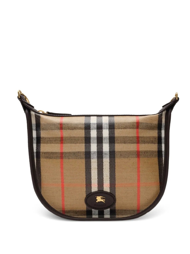 Bolso de hombro Burberry Chain Sand