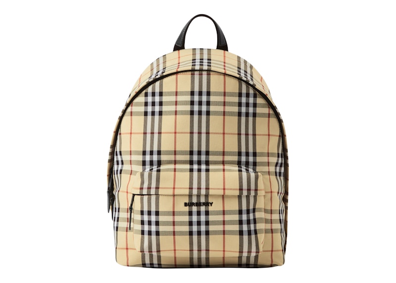 Burberry archive best sale print backpack