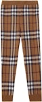 Pantalon de jogging en cachemire mélangé (Blanc naturel) - Femme, Coton,  Nylon, Pur cachemire | Site officiel Burberry®
