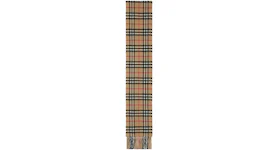 Burberry Check Cashmere Scarf – Online Exclusive Archive Beige