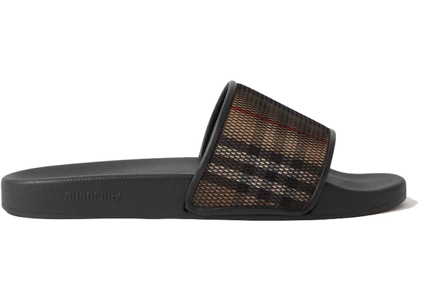 Burberry mesh slides Clearance