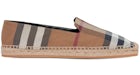 Burberry Check Espadrilles Birch Brown (Women's)