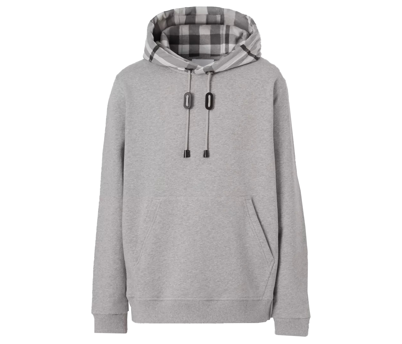 Burberry check hot sale hoodie