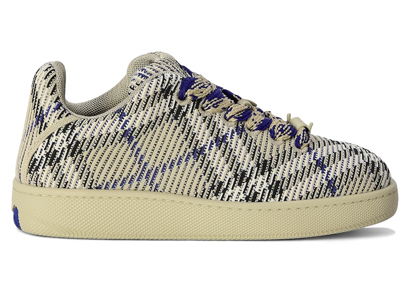 Burberry Check Knit Box Sneaker Lichen