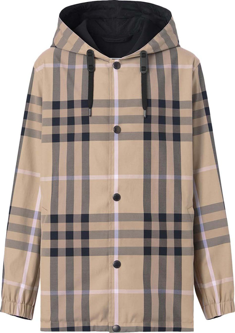 Sherpa Lined Hooded Jacket - Pink Check - SweetHoney Clothing