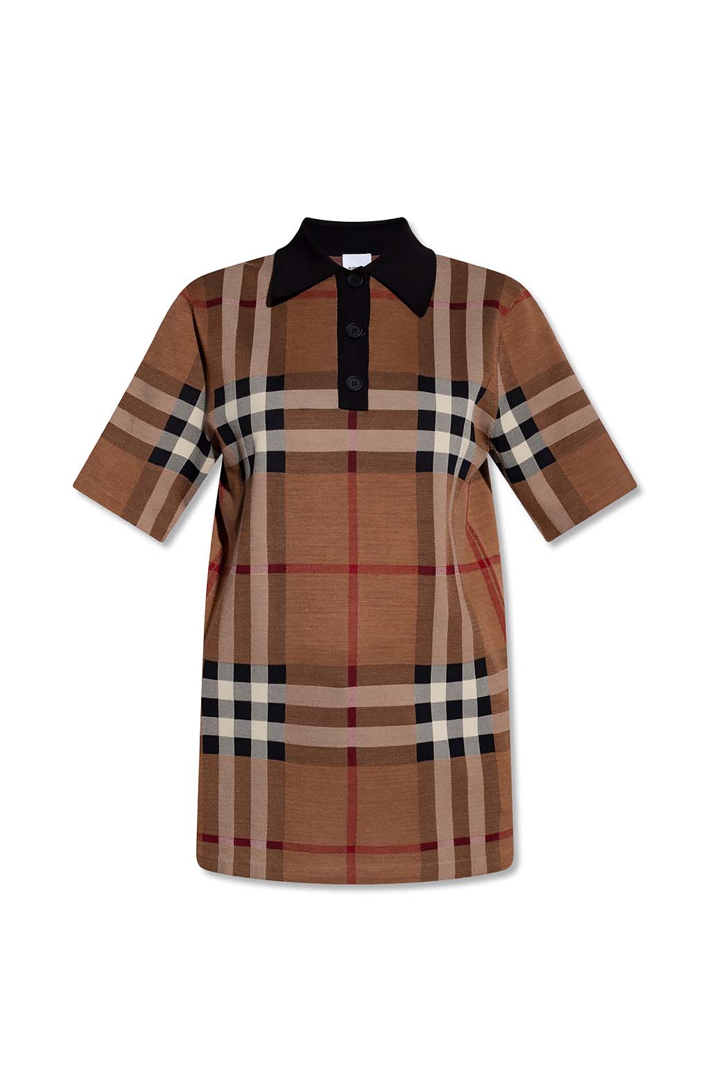 Burberry Emery Check Top in Brown