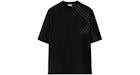 Burberry Check Print Short Sleeve T-shirt Black