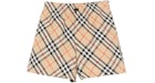 Burberry Check Shorts Sand Ip Check