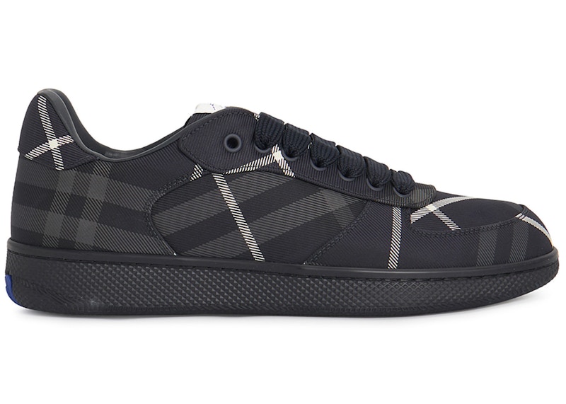 Burberry Check Terrace Sneaker Navy