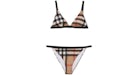 Burberry Karo Triangel Bikini Archiv Beige