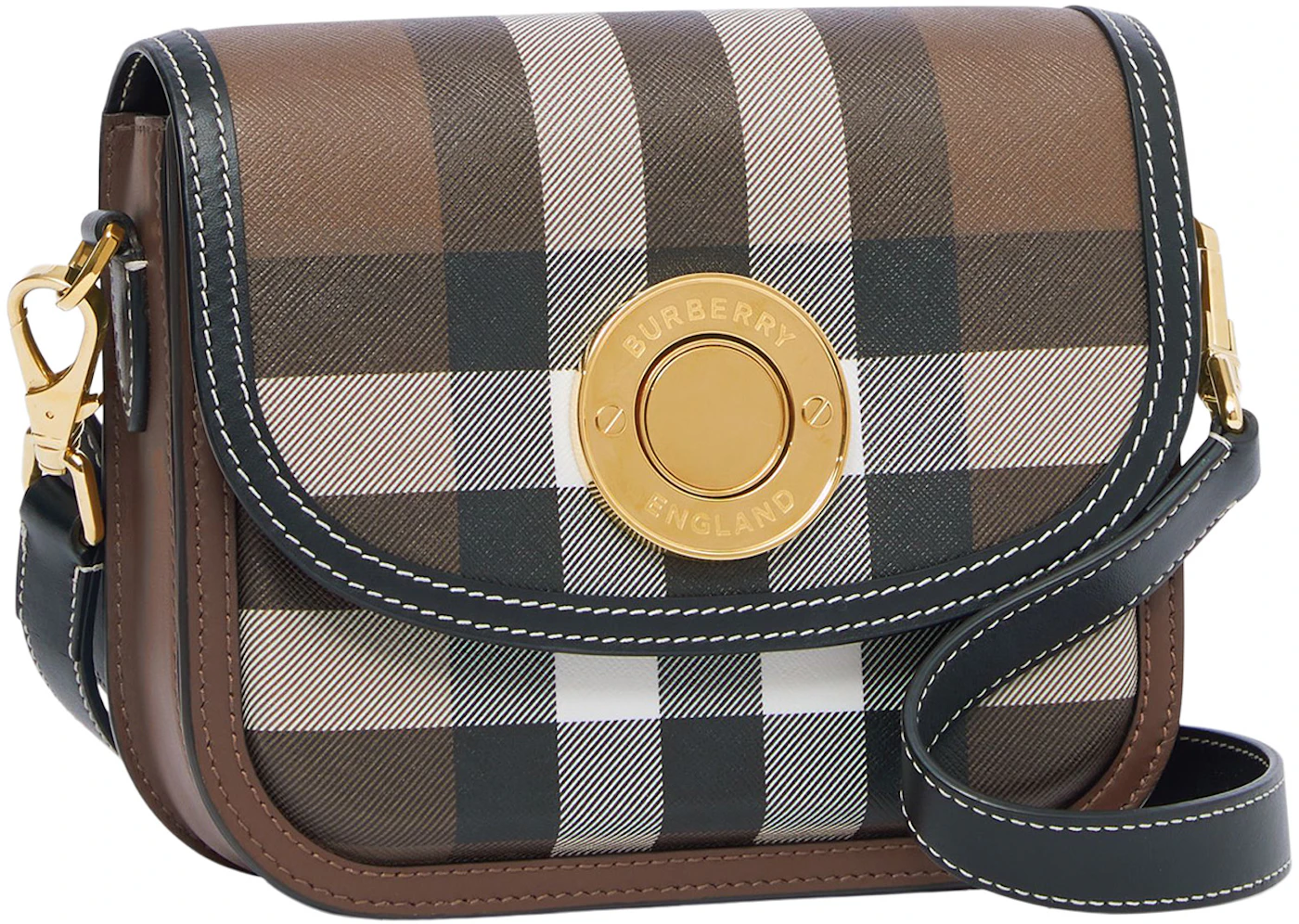 Burberry Medium Elizabeth Check Shoulder Bag - Farfetch