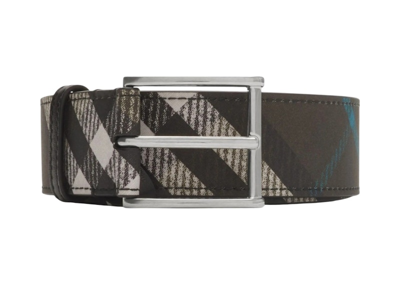 Ceinture à carreaux Burberry Multi