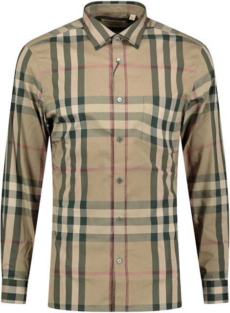 Burberry Classic Check Shirt Beige - US