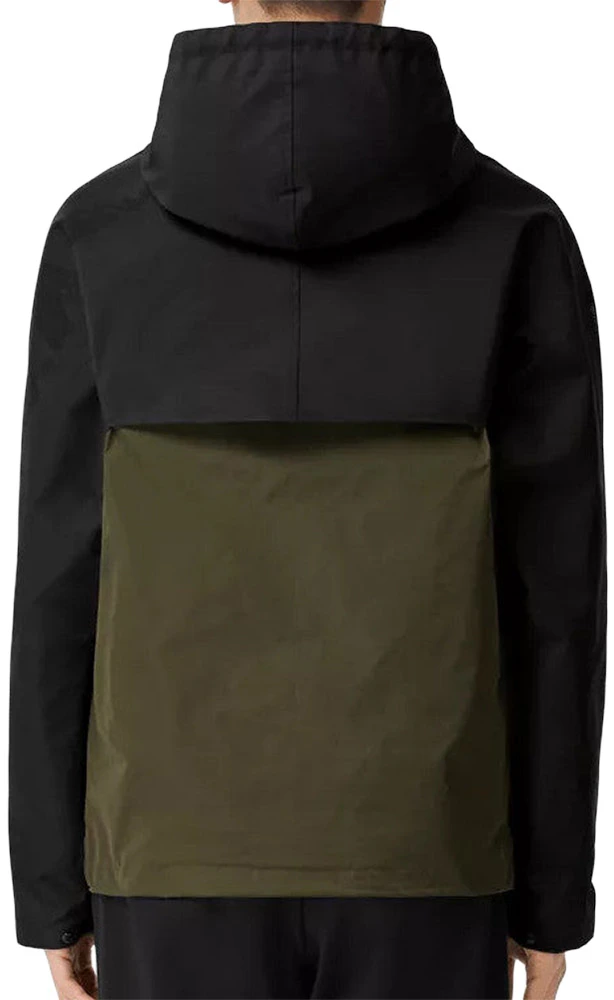Burberry Compton Lightweight Jacket Black/Green Uomo - IT