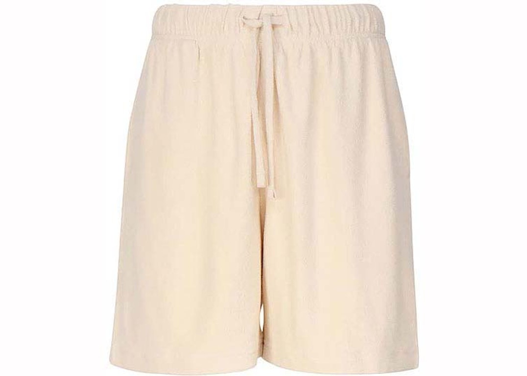 Pre-owned Burberry Cotton Logo Shorts Calico