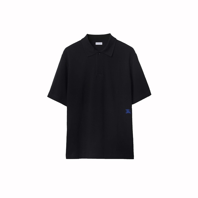 Burberry polo black clearance mens