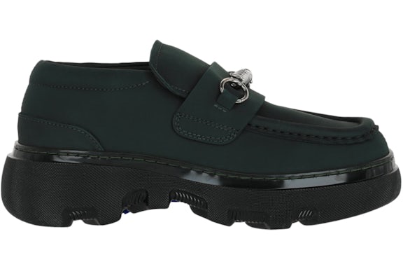 Burberry Creeper Clamp Loafers Grün (Damen)