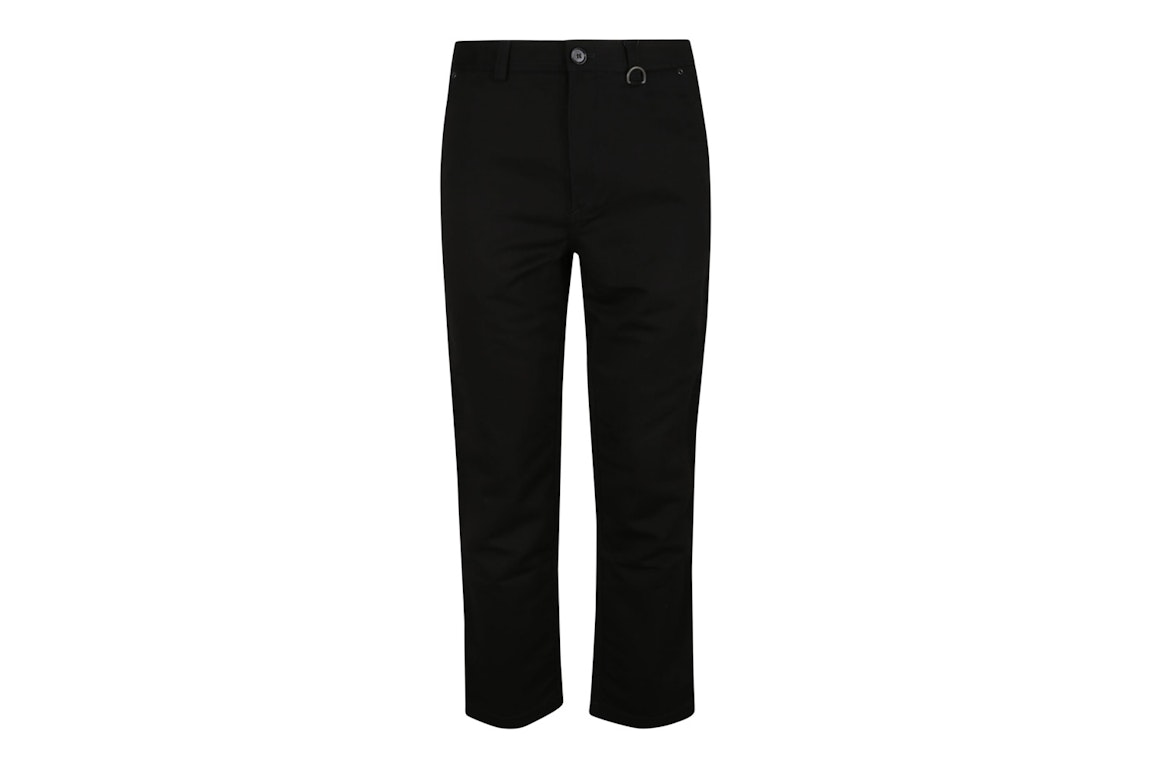 Pre-owned Burberry D-ring Tailored Straight-leg Trousers Black