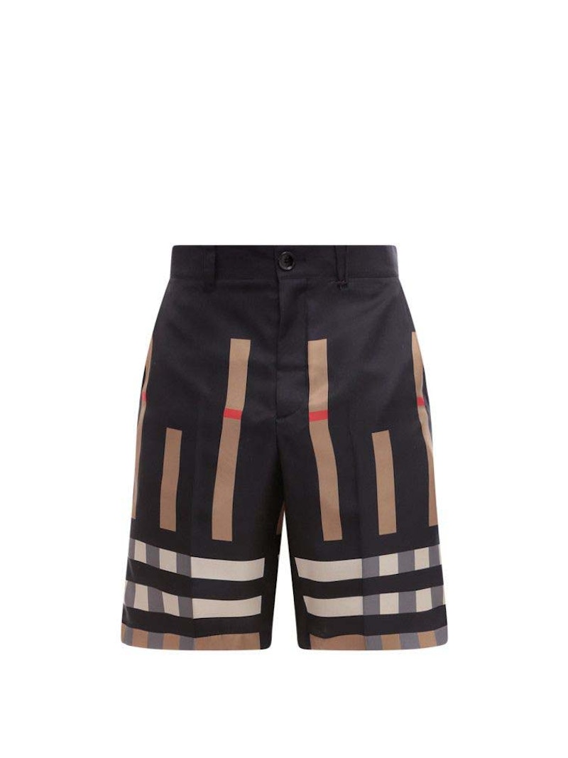 Burberry satin discount shorts