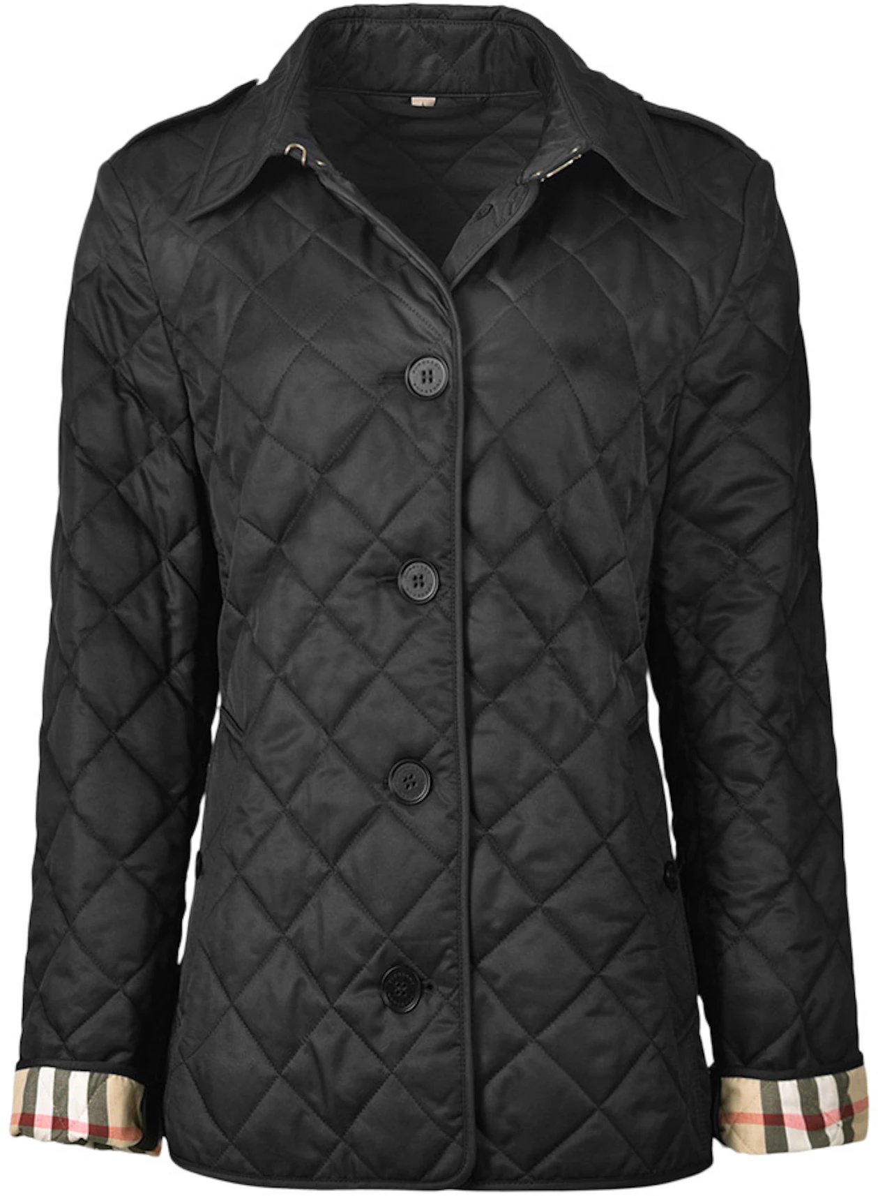 Burberry Diamond Quilted Jacket Black - US
