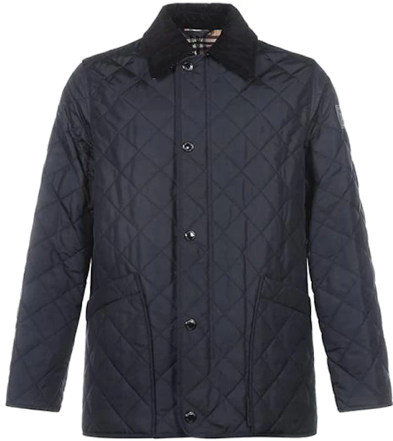 Burberry Diamond Quilted Thermoregulated Barn Jacket Navy - FW21 - US