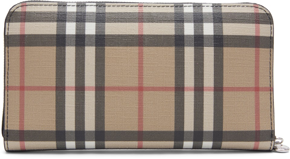 Burberry Vintage Check and Leather Card Case