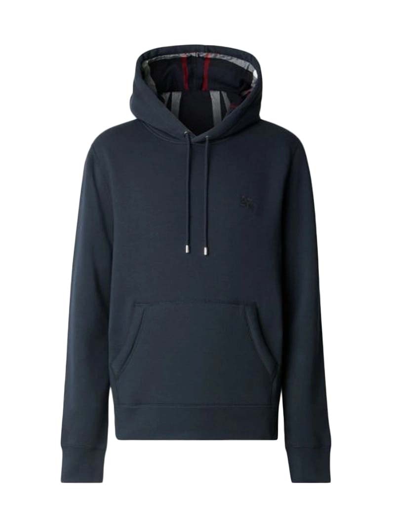 Burberry hoodie sales navy