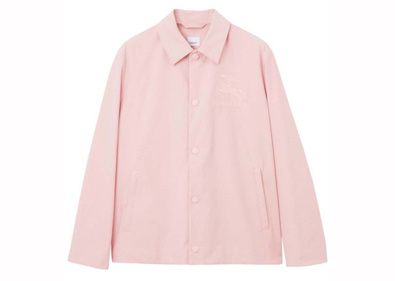 Burberry Chaqueta Ekd Logo bordado Rosa