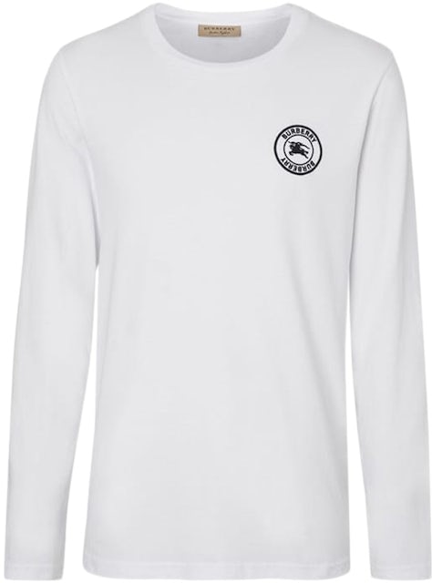 Burberry Logo Cotton T-Shirt White