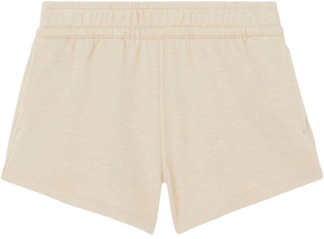 Burberry Embroidered Logo Shorts Beige - US