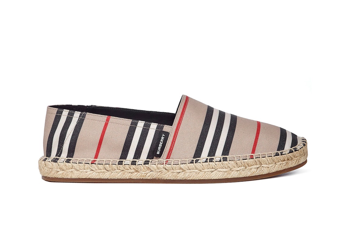 Pre-owned Burberry Espadrillas Archive Beige