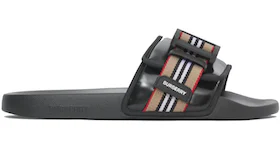 Burberry Fastener Slides Icon Stripe (Men's)